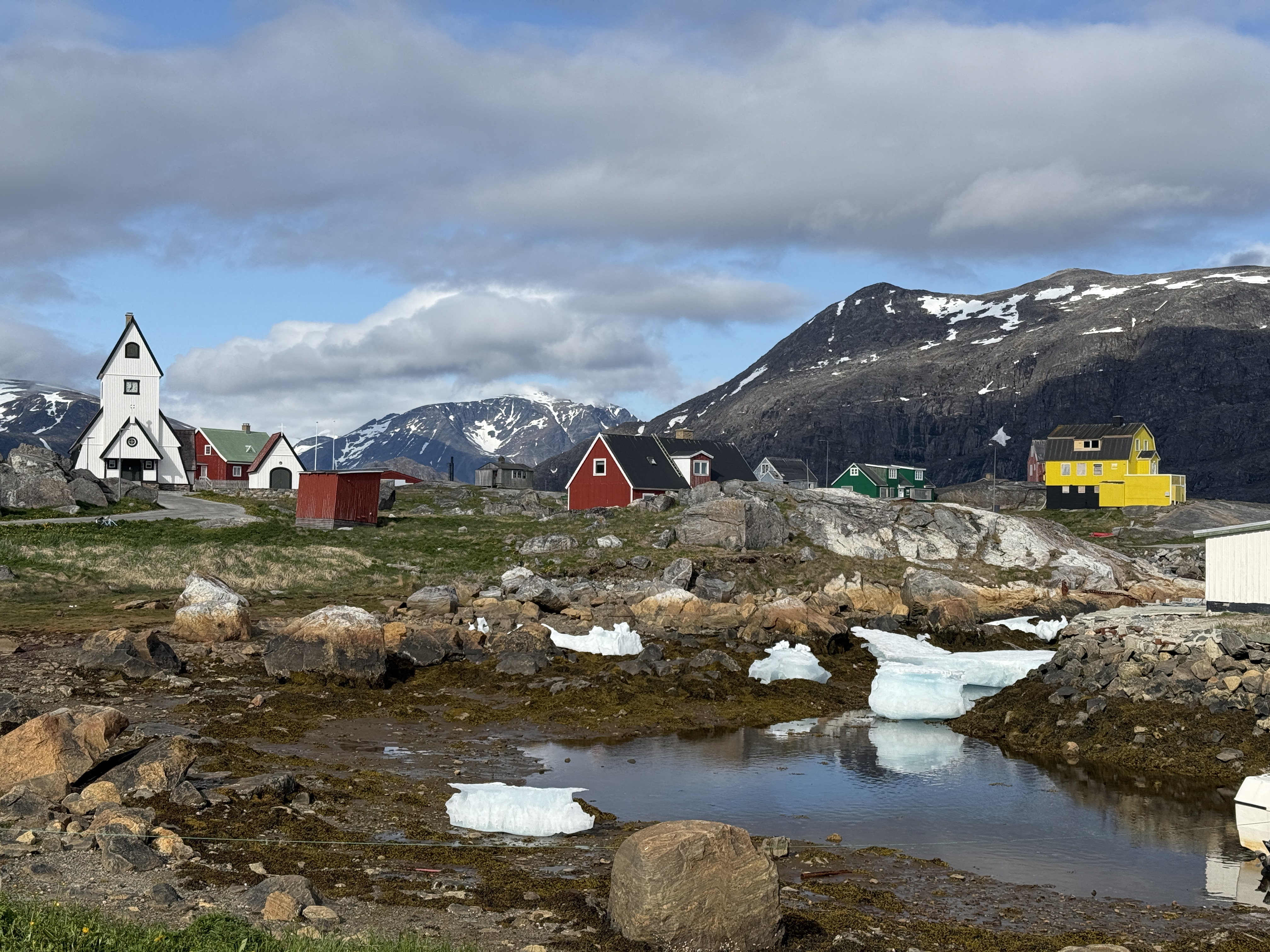 Nanortalik, júní 2025. Mynd: Helga Númadóttir